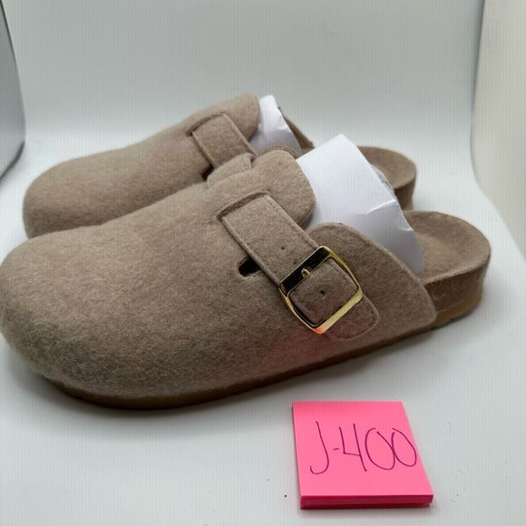 CUSHIONAIRE Womens Clog 8 SAND WOOL - Picture 3 of 6